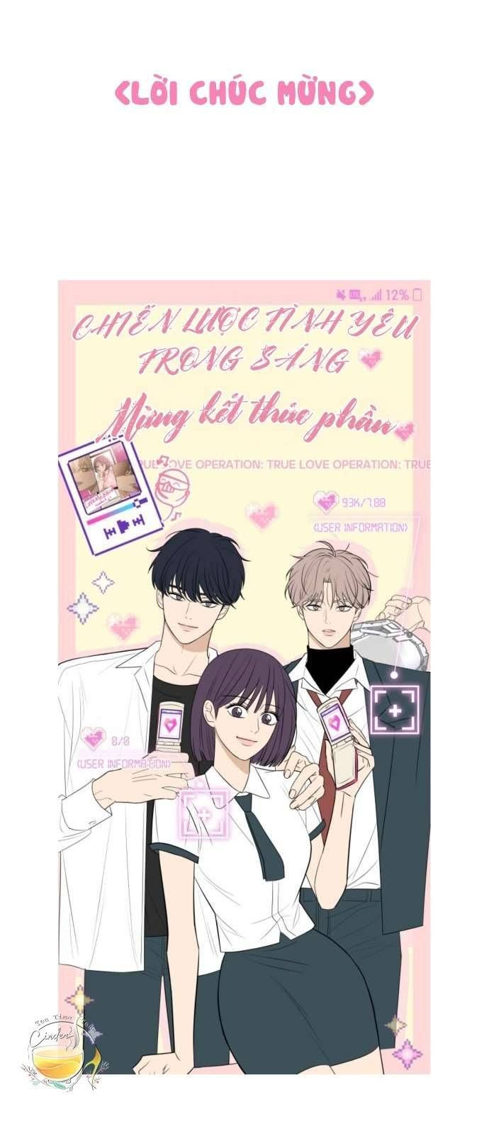 Chiến Lược: Tình Yêu Trong Sáng Chapter 1.2 - Trang 2