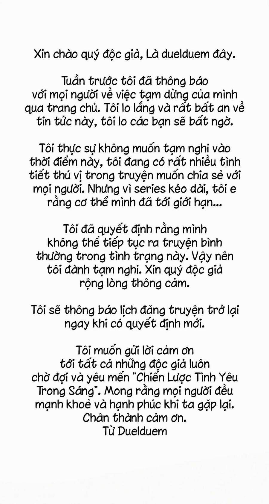 Chiến Lược: Tình Yêu Trong Sáng Chapter 108 - Trang 2