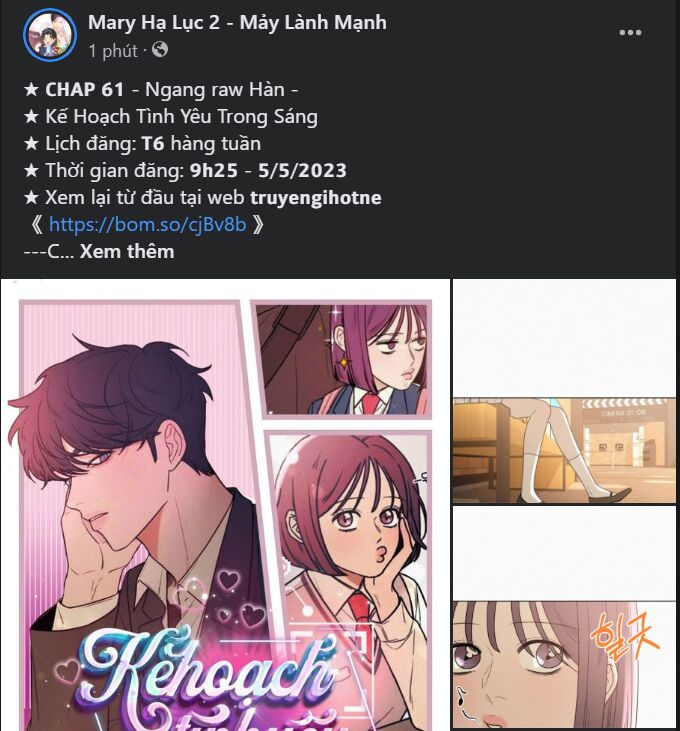 Chiến Lược: Tình Yêu Trong Sáng Chapter 61.2 - Trang 2