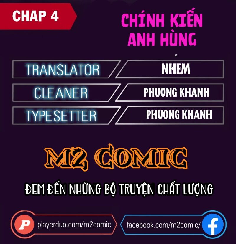 Chính Kiến Của Anh Hùng Chapter 4 - Trang 2