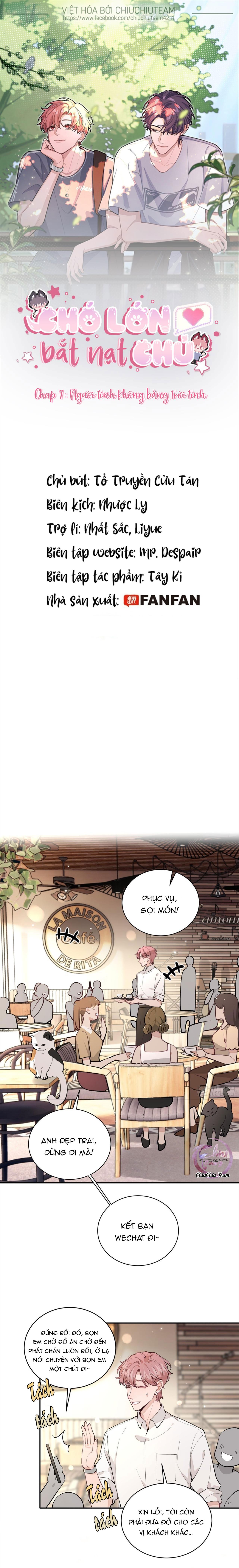 Chó Lớn Bắt Nạt Chủ Chapter 7 - Trang 2