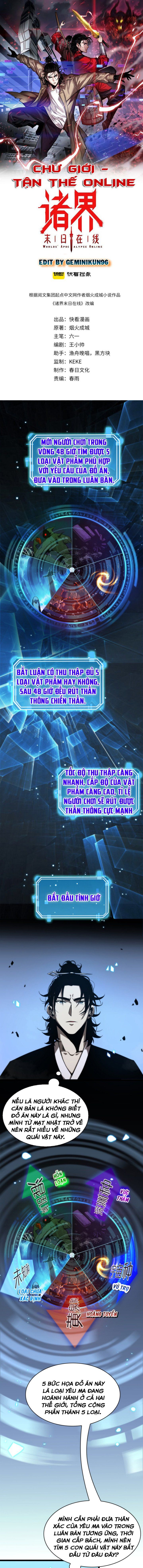 Chư Giới Mạt Nhân Tại Tuyến Chapter 48 - Trang 2