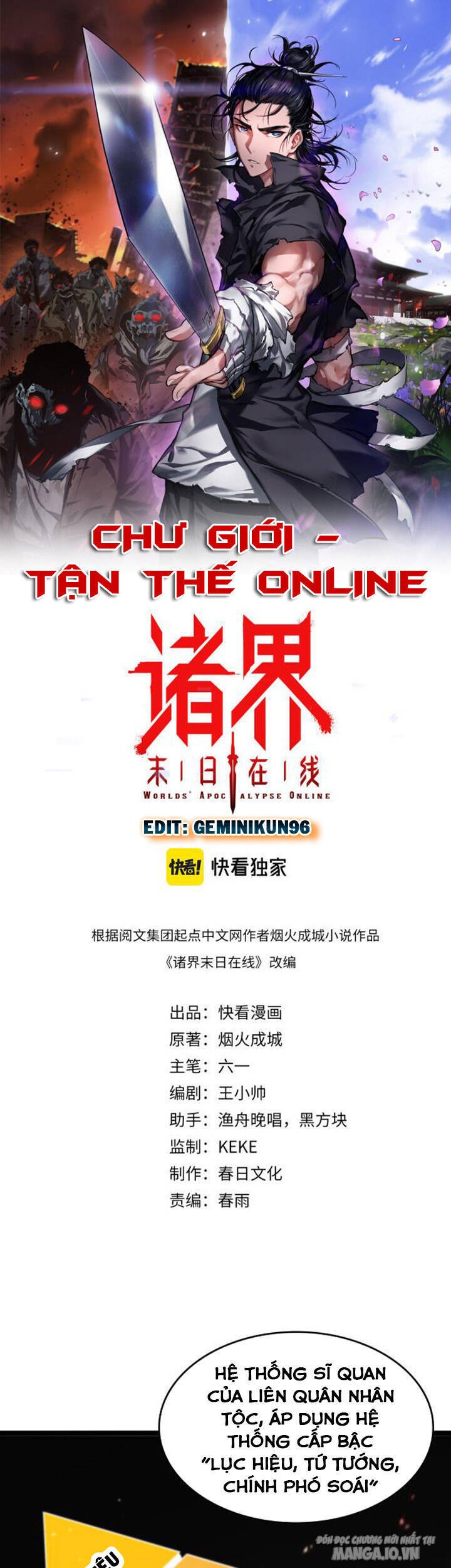 Chư Giới – Tận Thế Online Chapter 98 - Trang 2