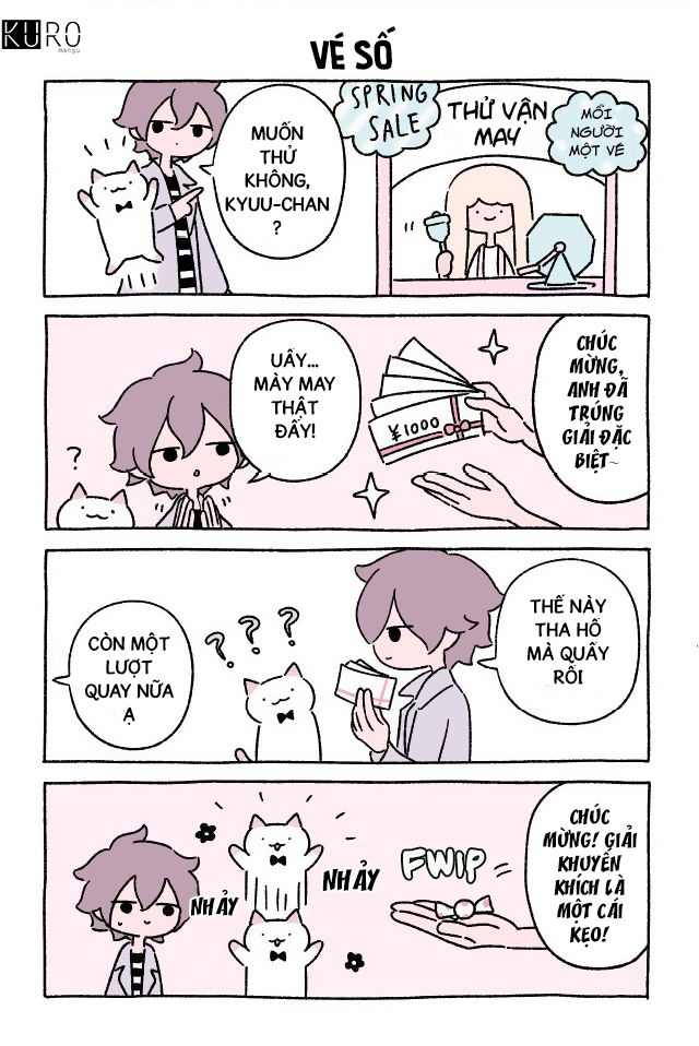 Chú Mèo Kỳ Diệu Kyuu-Chan Chapter 45 - Trang 2