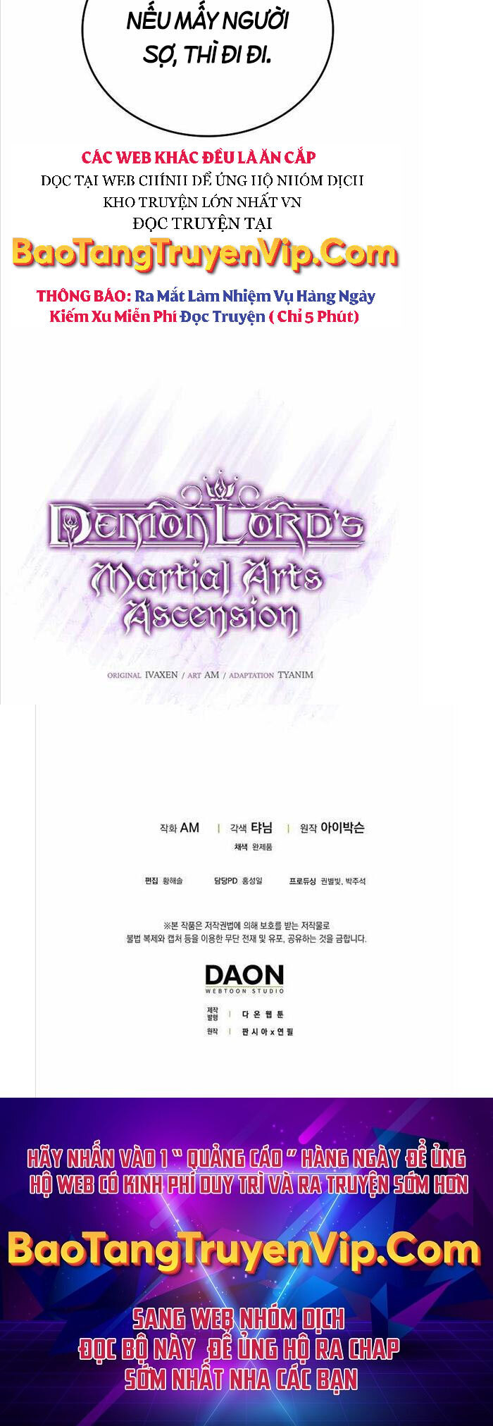 Chúa Quỷ Tăng Cấp Bằng Võ Thuật Chapter 16 - Trang 2