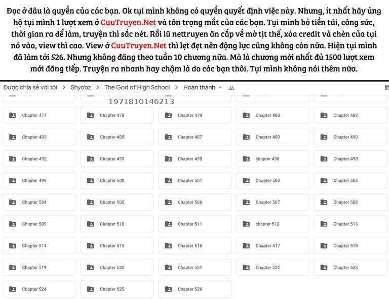 Chúa Tể Học Đường Chapter 511 - Trang 2