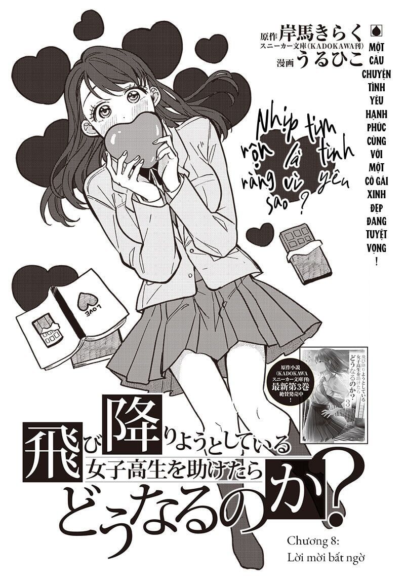 Chuyện Gì Sẽ Xảy Ra Nếu Bạn Cứu Một Nữ Sinh Trung Học Đang Định Nhảy Lầu? Chapter 8 - Trang 2