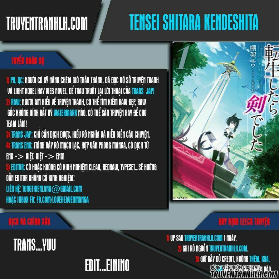 Chuyển Sinh Thành Kiếm Chapter 6 - Trang 2