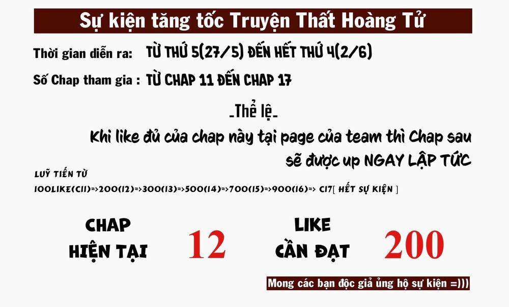Chuyển Sinh Thành Thất Hoàng Tử Chapter 12 - Trang 2