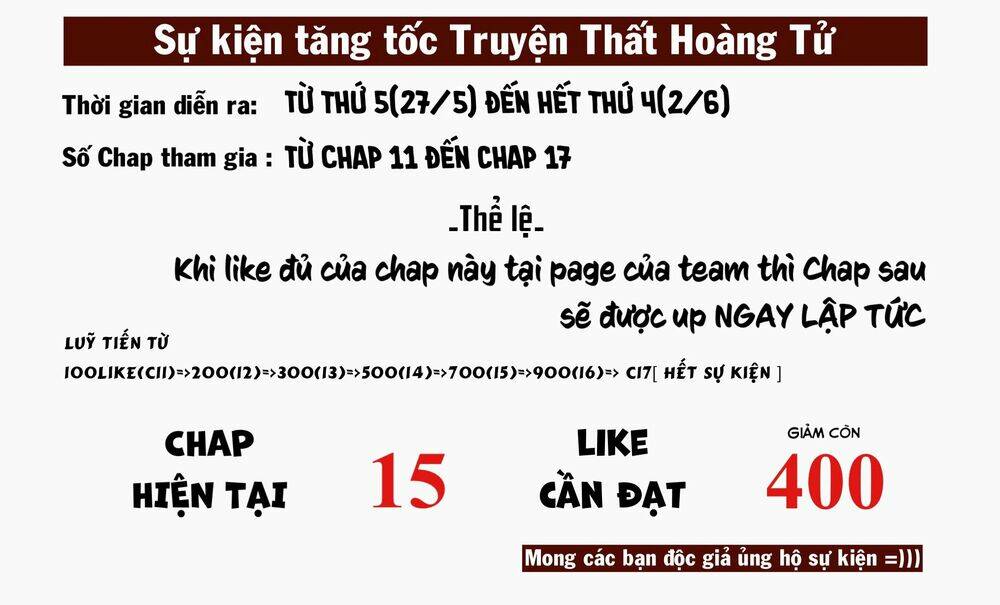 Chuyển Sinh Thành Thất Hoàng Tử Chapter 15 - Trang 2