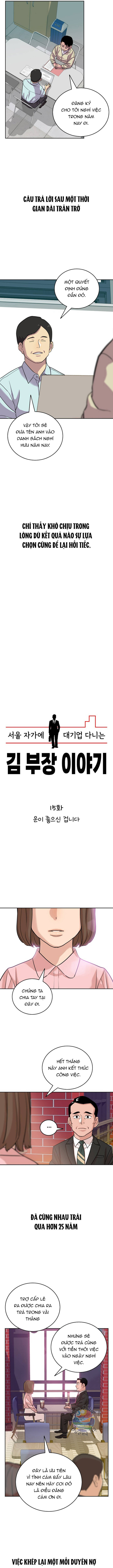 Chuyện Về Trưởng Phòng Kim Chapter 15 - Trang 2