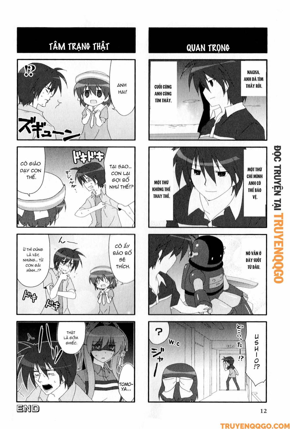 Clannad: Magic 4-Koma Chapter 128 - Trang 2