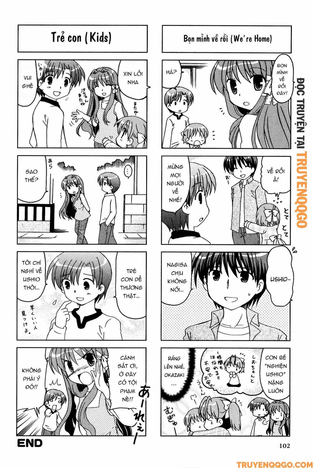 Clannad: Magic 4-Koma Chapter 143 - Trang 2