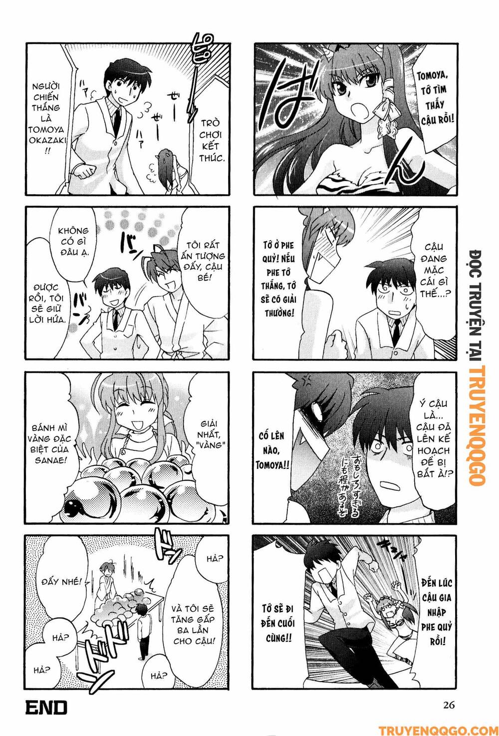 Clannad: Magic 4-Koma Chapter 148 - Trang 2