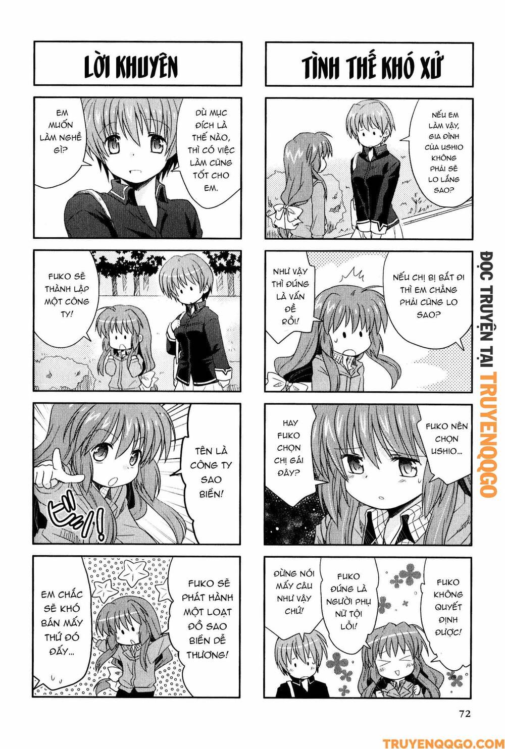 Clannad: Magic 4-Koma Chapter 156 - Trang 2