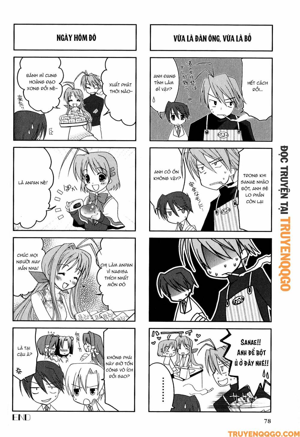 Clannad: Magic 4-Koma Chapter 31 - Trang 2