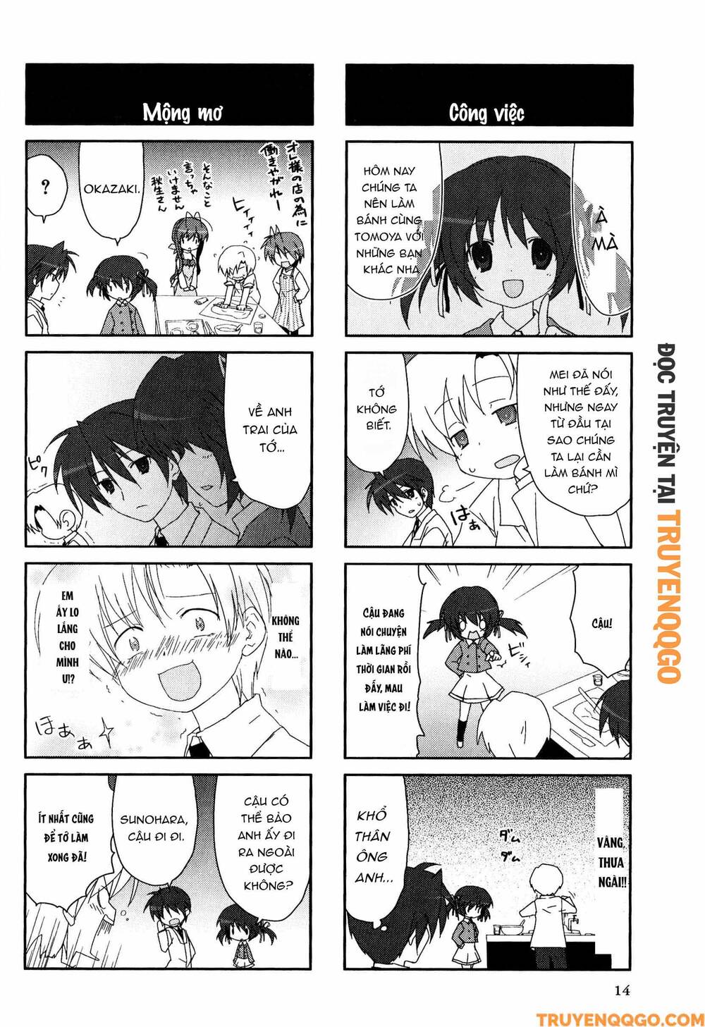 Clannad: Magic 4-Koma Chapter 39 - Trang 2