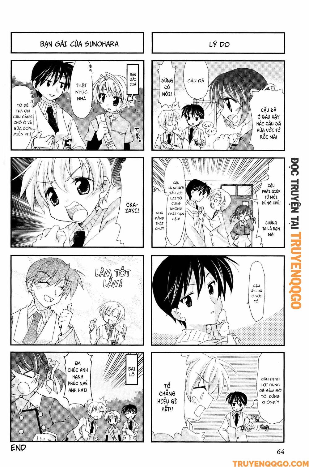 Clannad: Magic 4-Koma Chapter 47 - Trang 2