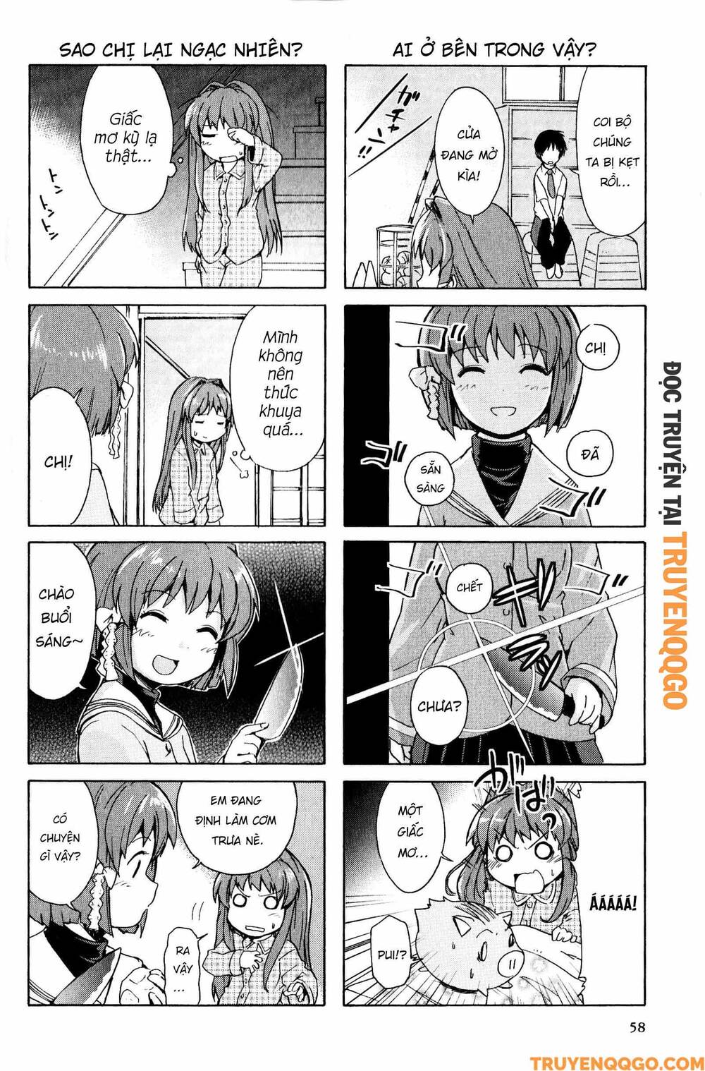 Clannad: Magic 4-Koma Chapter 64 - Trang 2