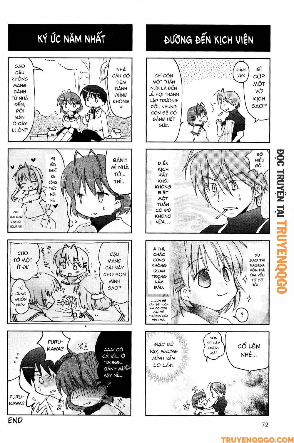 Clannad: Magic 4-Koma Chapter 66 - Trang 2