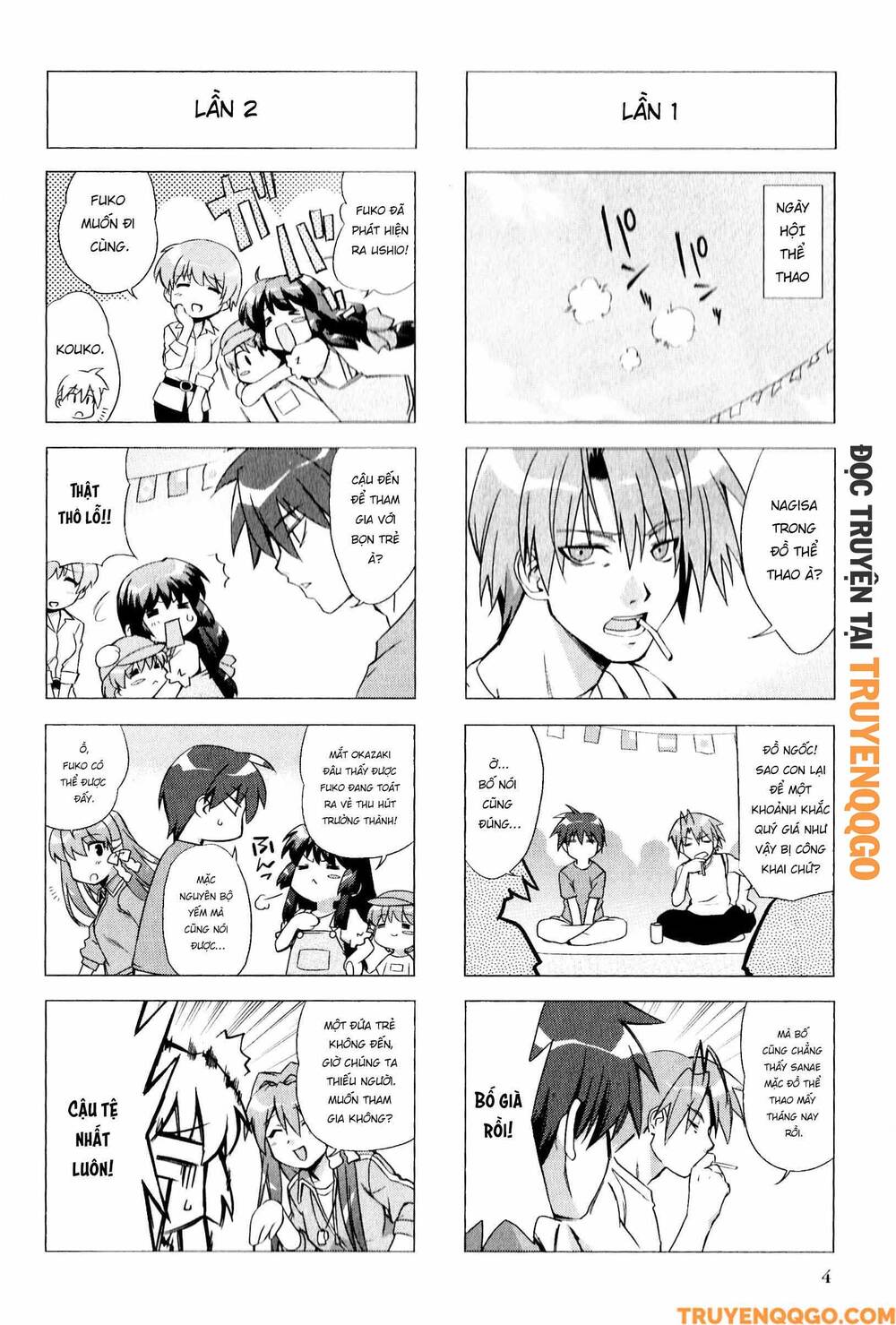 Clannad: Magic 4-Koma Chapter 73 - Trang 2