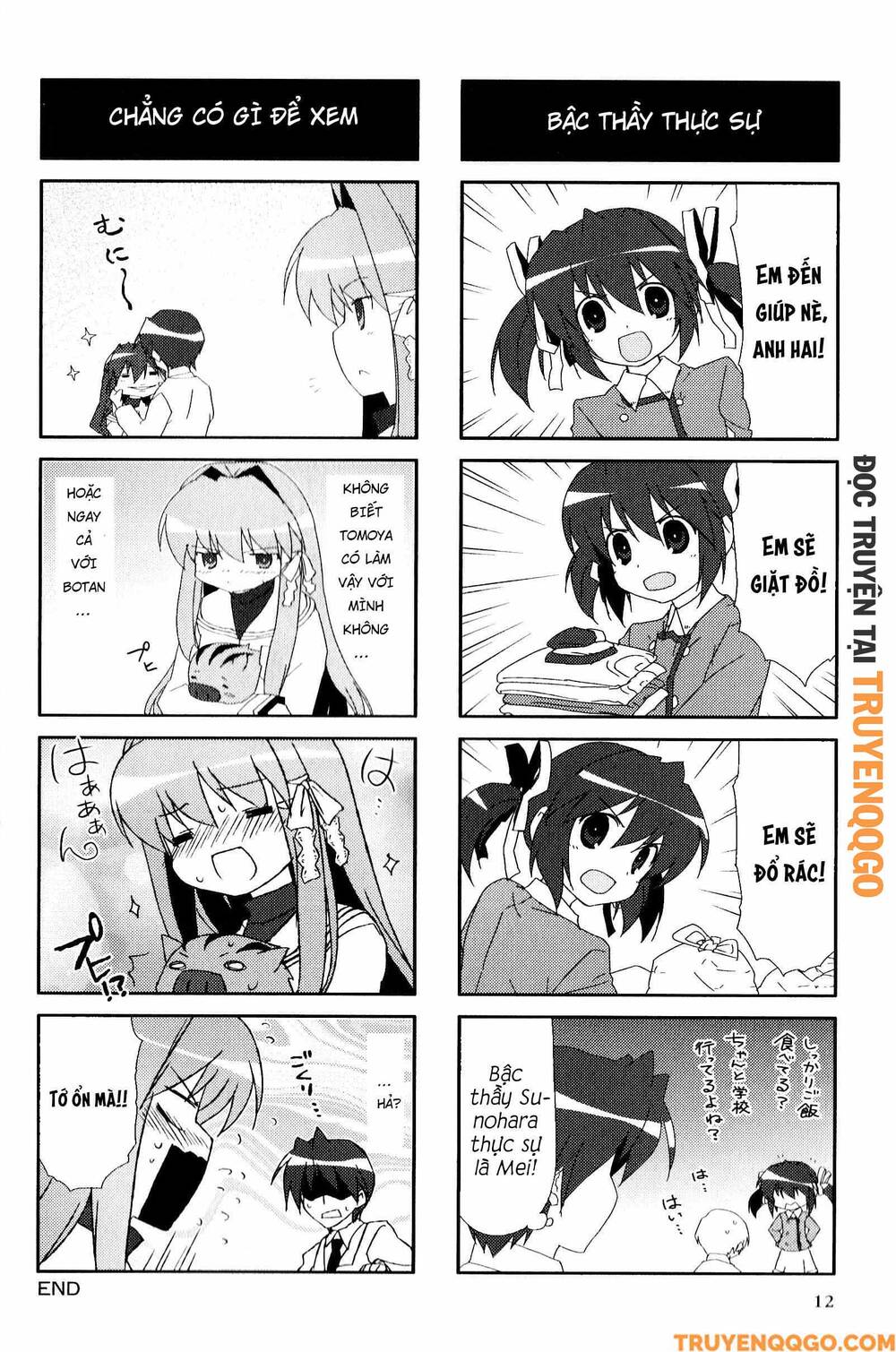 Clannad: Magic 4-Koma Chapter 74 - Trang 2