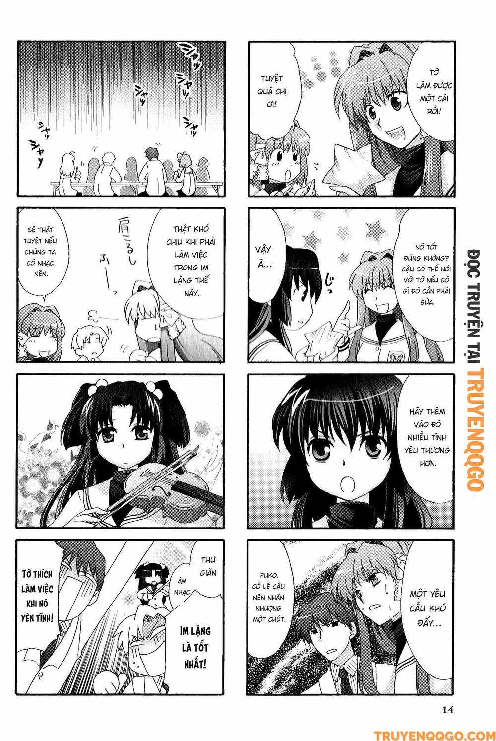 Clannad: Magic 4-Koma Chapter 75 - Trang 2