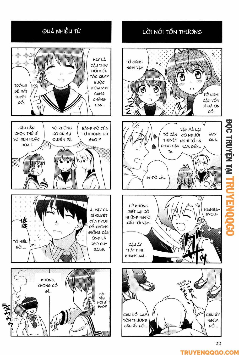 Clannad: Magic 4-Koma Chapter 76 - Trang 2