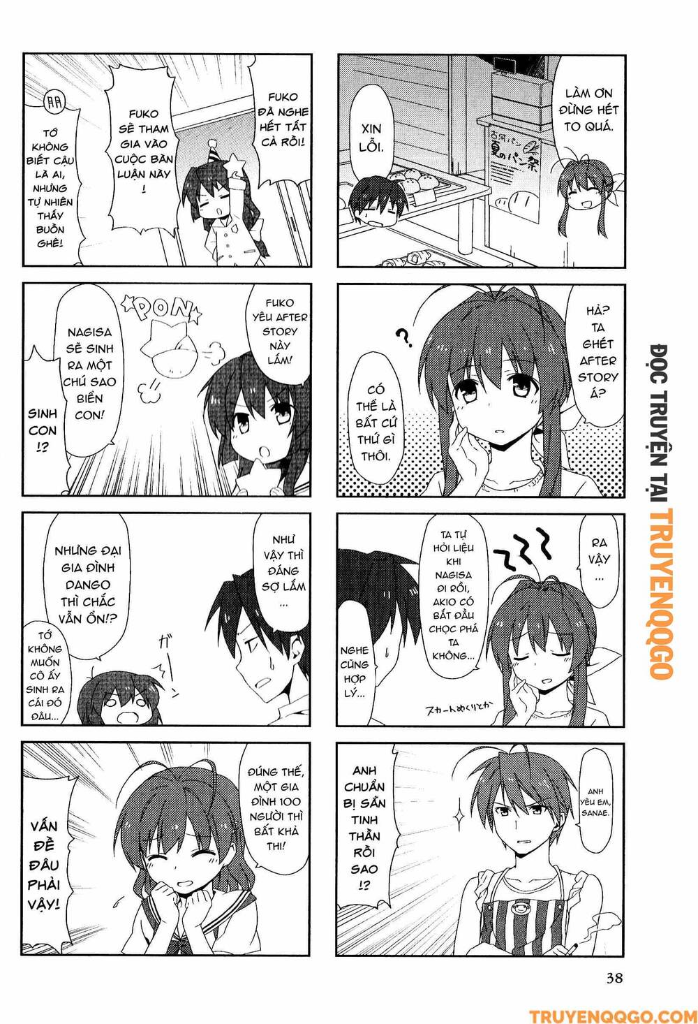 Clannad: Magic 4-Koma Chapter 79 - Trang 2