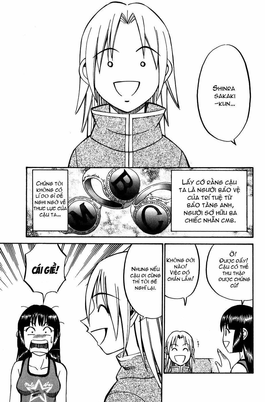 C.M.B. – Danh Sách Sự Cố Viện Bảo Tàng Shinra Chapter 7 - Trang 2