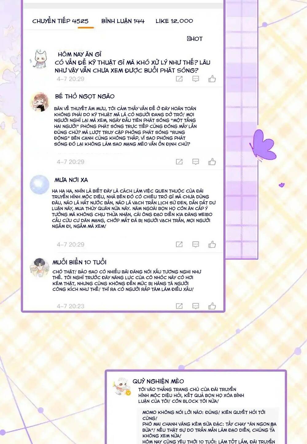 Cô Ấy Ngày Nào Cũng Lên Hot Search! Chapter 61 - Trang 2