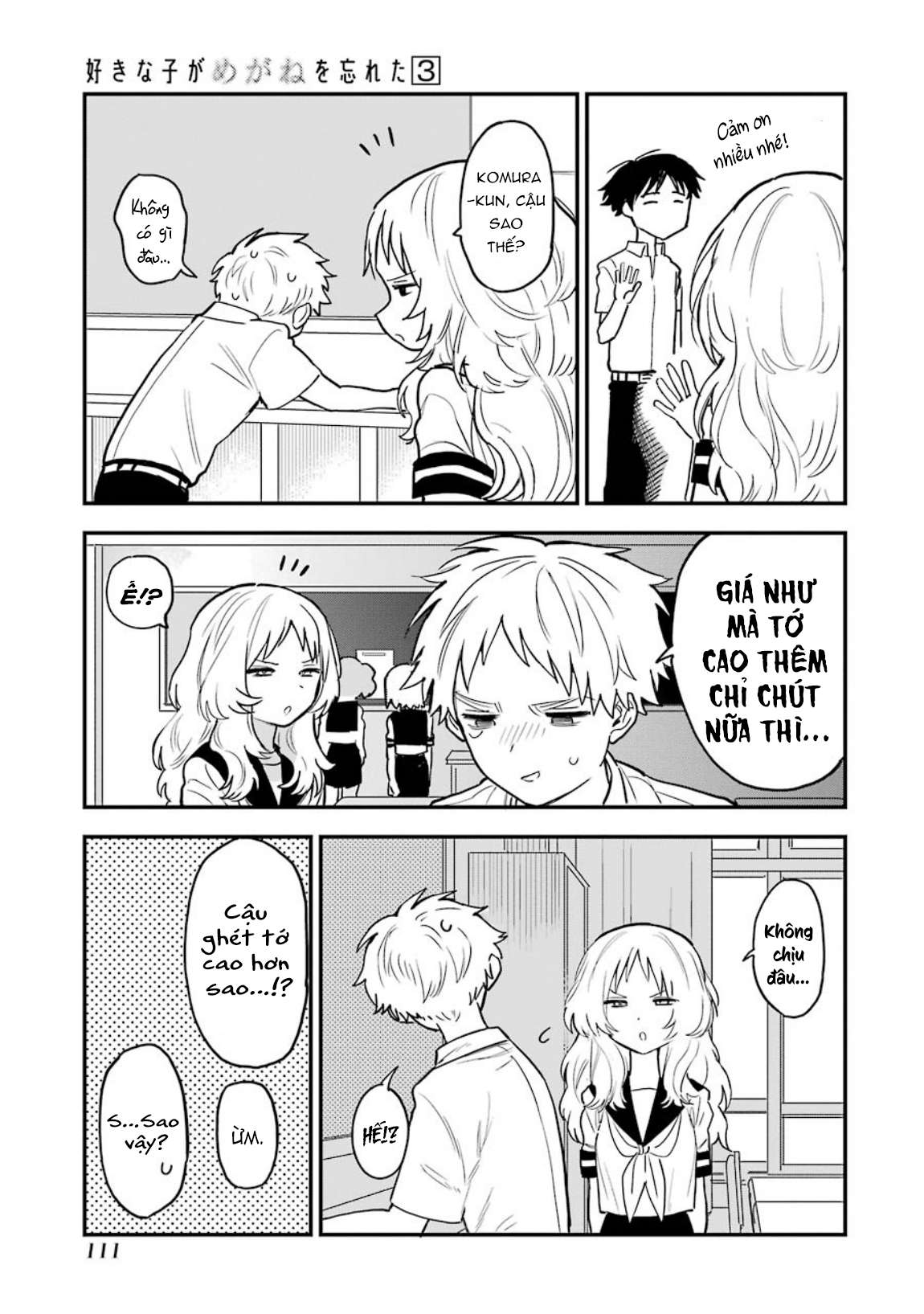 Cô Bạn Gái Mà Mình Thích Lại Quên Mang Theo Kính Mất Rồi Chapter 53 - Trang 2