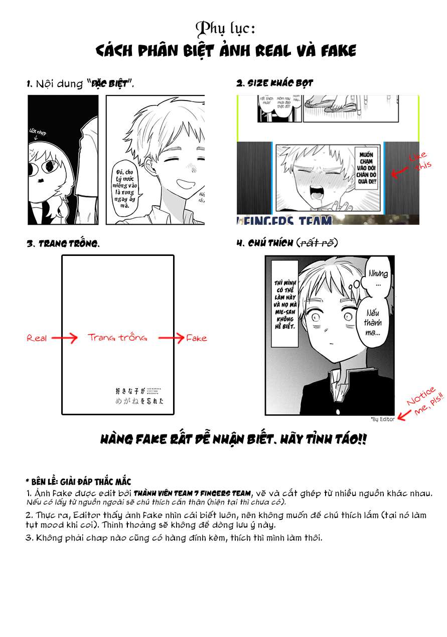 Cô Bạn Gái Mà Mình Thích Lại Quên Mang Theo Kính Mất Rồi Chapter 53 - Trang 2