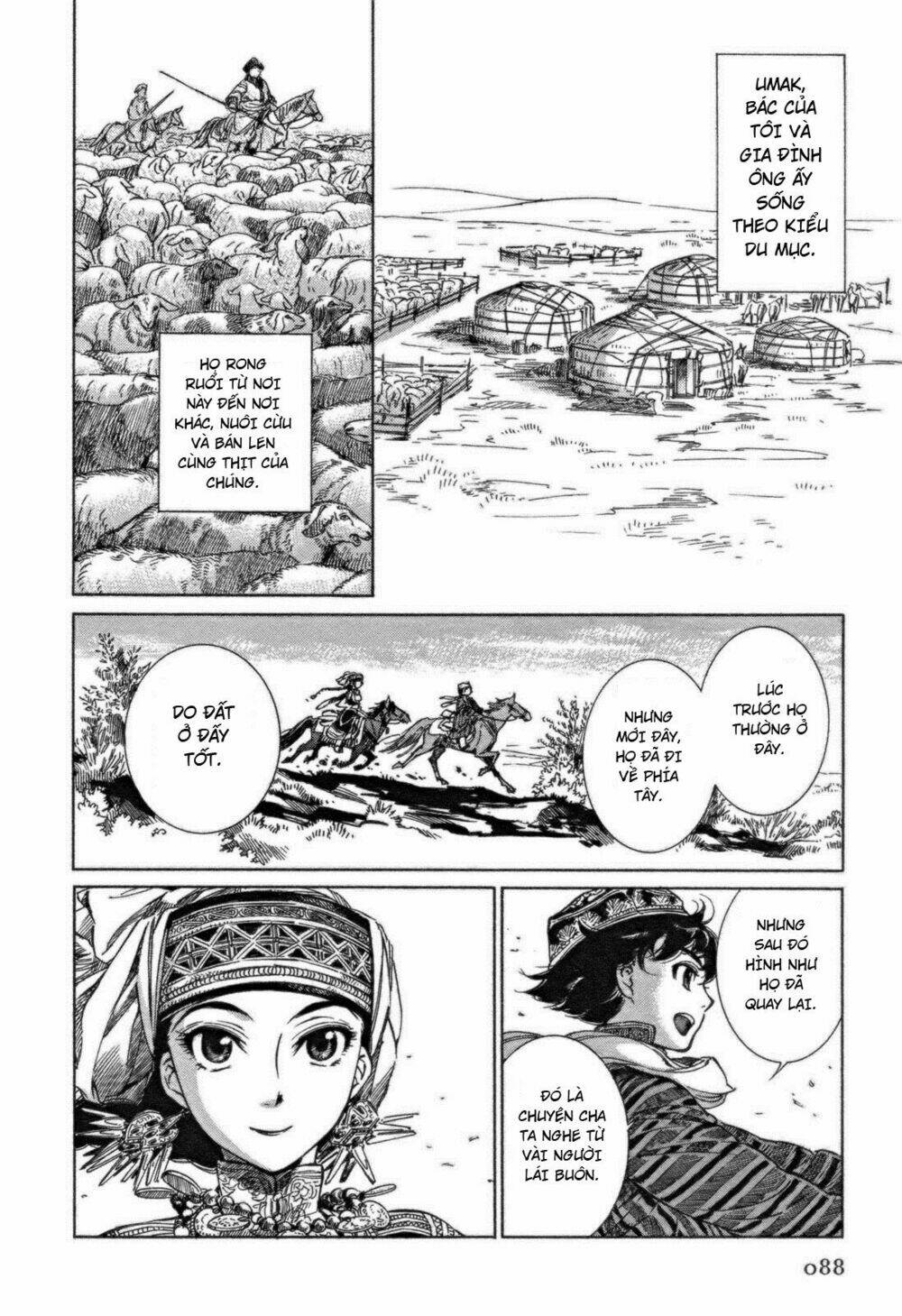 Cô Dâu Thảo Nguyên Chapter 3 - Trang 2