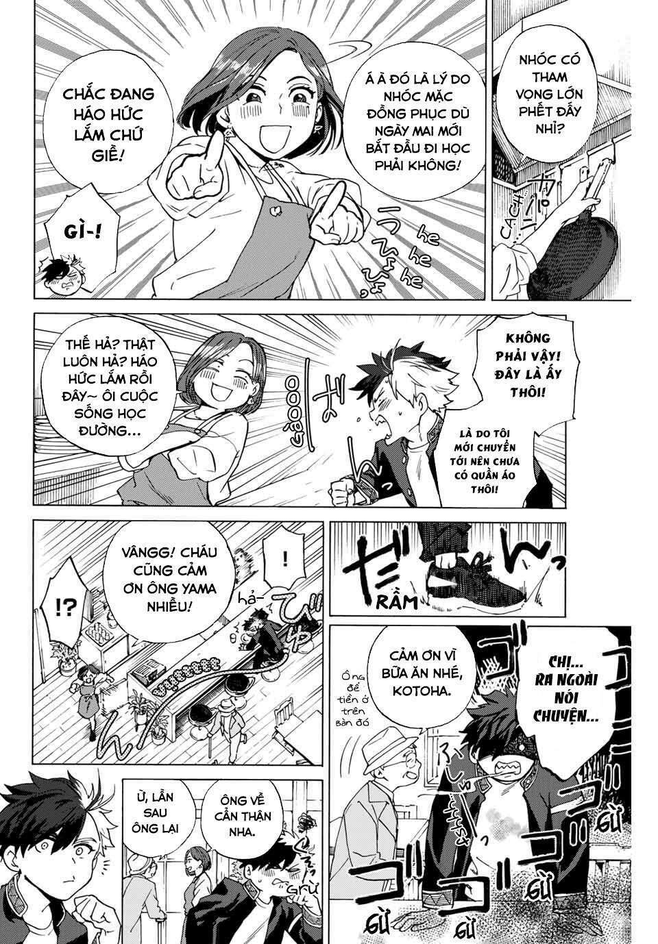 Cô Gái Đứng Tè Trong Bồn Rửa Mặt Chapter 1 - Trang 2