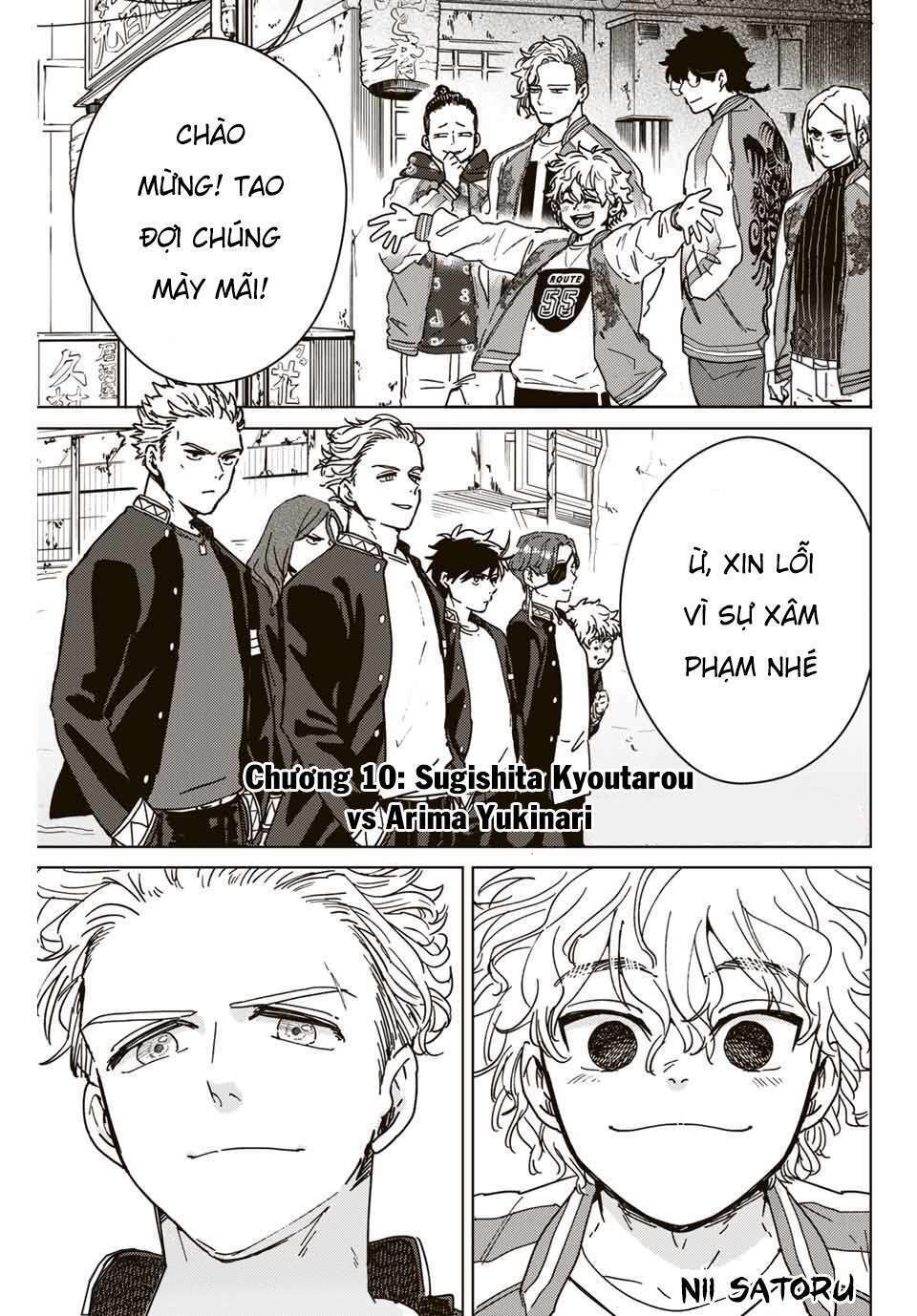 Cô Gái Đứng Tè Trong Bồn Rửa Mặt Chapter 10 - Trang 2