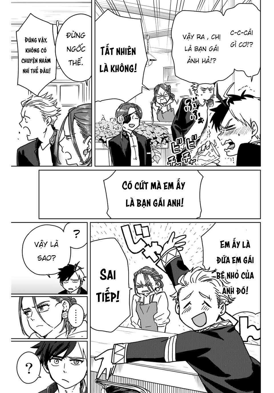 Cô Gái Đứng Tè Trong Bồn Rửa Mặt Chapter 9 - Trang 2