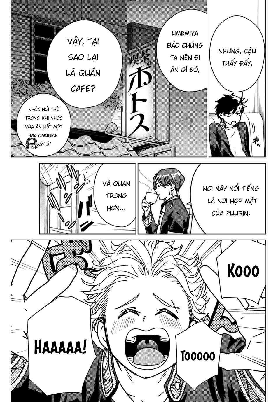 Cô Gái Đứng Tè Trong Bồn Rửa Mặt Chapter 9 - Trang 2