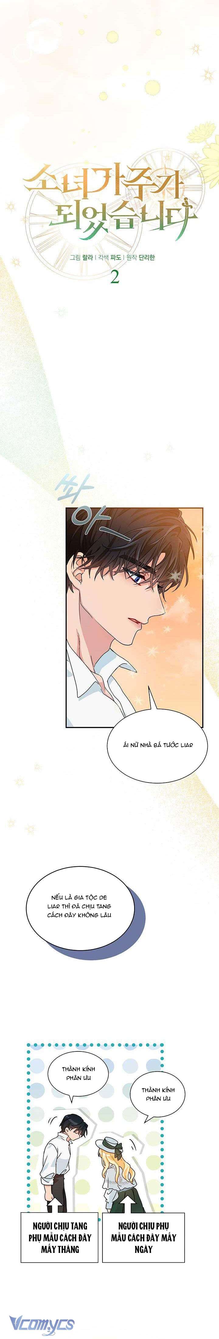 Cô Gái Sẽ Trở Thành Chủ Gia Đình Chapter 2 - Trang 2