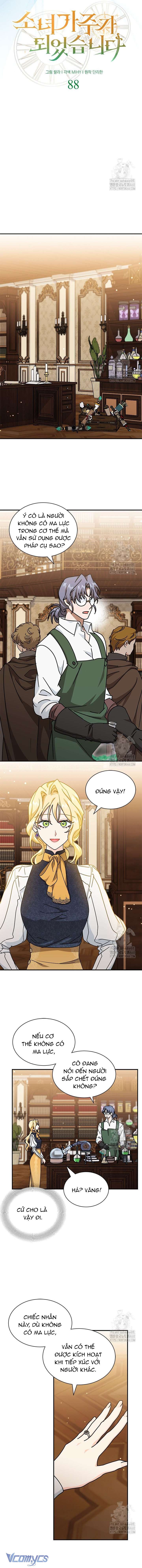 Cô Gái Sẽ Trở Thành Chủ Gia Đình Chapter 88 - Trang 2
