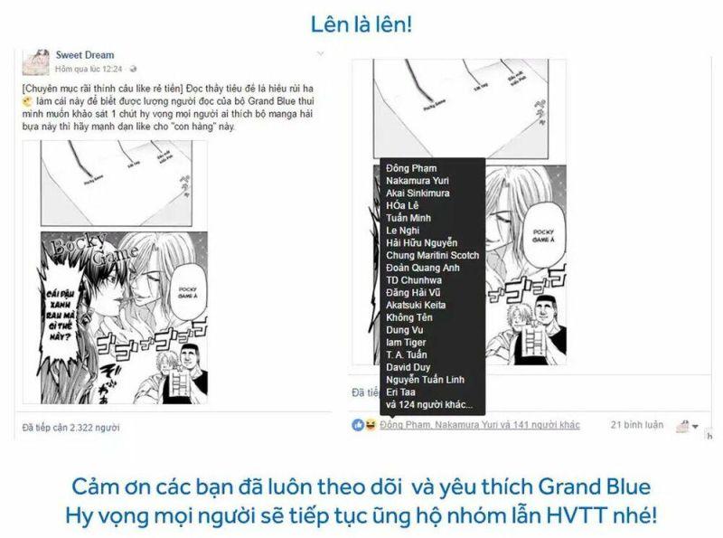 Cô Gái Thích Lặn – Grand Blue Chapter 12.5 - Trang 2