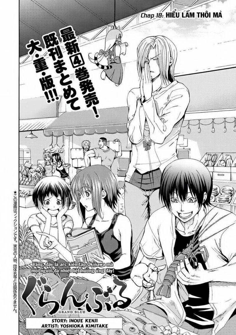 Cô Gái Thích Lặn – Grand Blue Chapter 18 - Trang 2