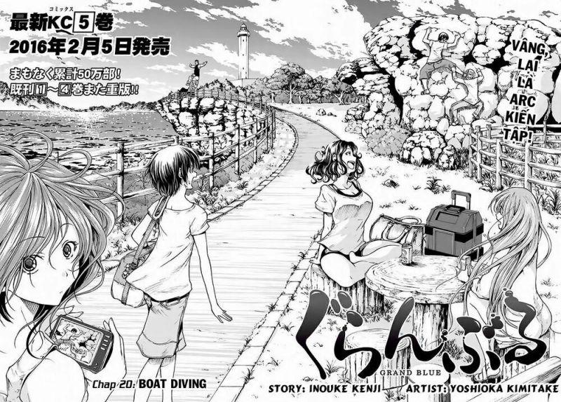 Cô Gái Thích Lặn – Grand Blue Chapter 20 - Trang 2