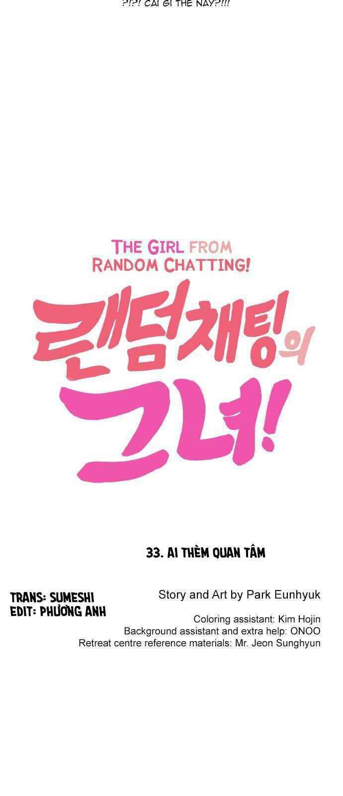 Cô Gái Từ Ứng Dụng Nhắn Tin Ngẫu Nhiên Chapter 33 - Trang 2