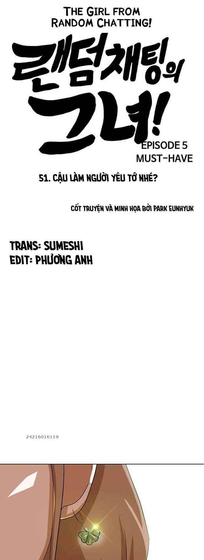 Cô Gái Từ Ứng Dụng Nhắn Tin Ngẫu Nhiên Chapter 51 - Trang 2