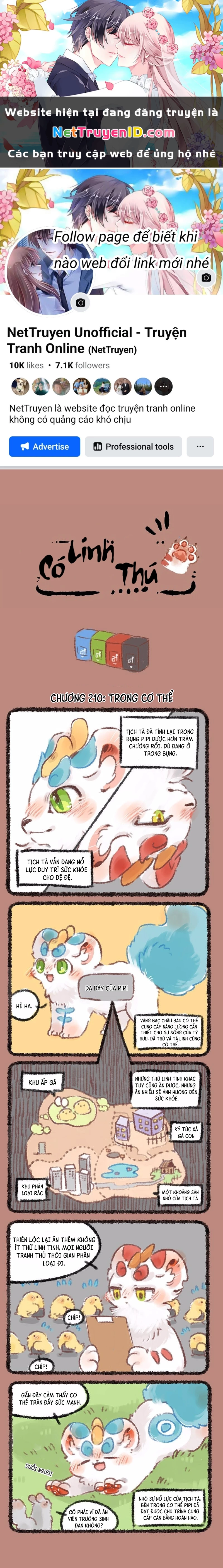 Có Linh Thú Chapter 210 - Trang 2