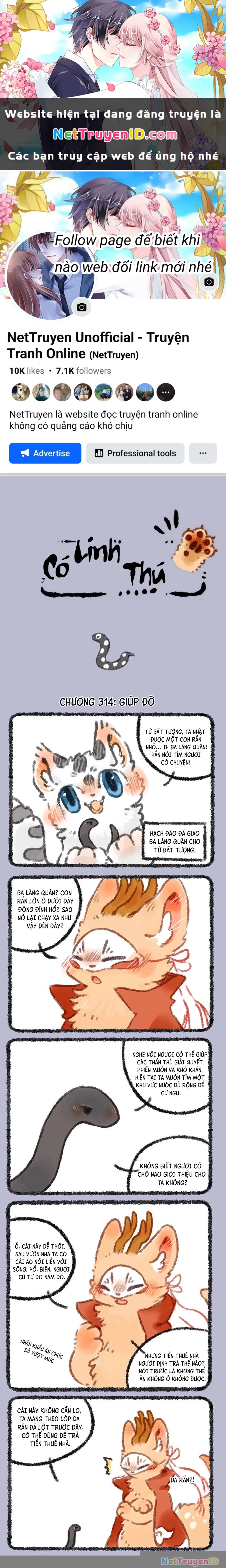 Có Linh Thú Chapter 314 - Trang 2