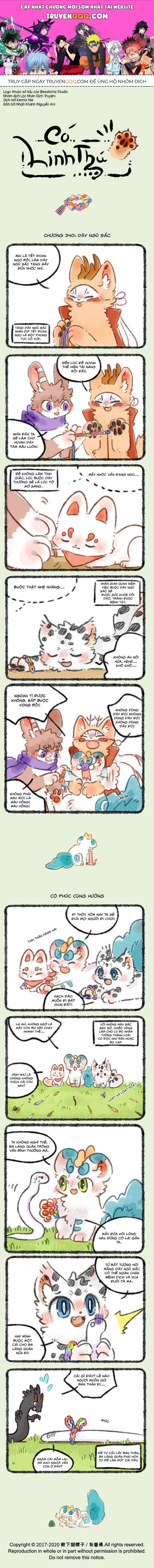 Có Linh Thú Chapter 340 - Trang 2