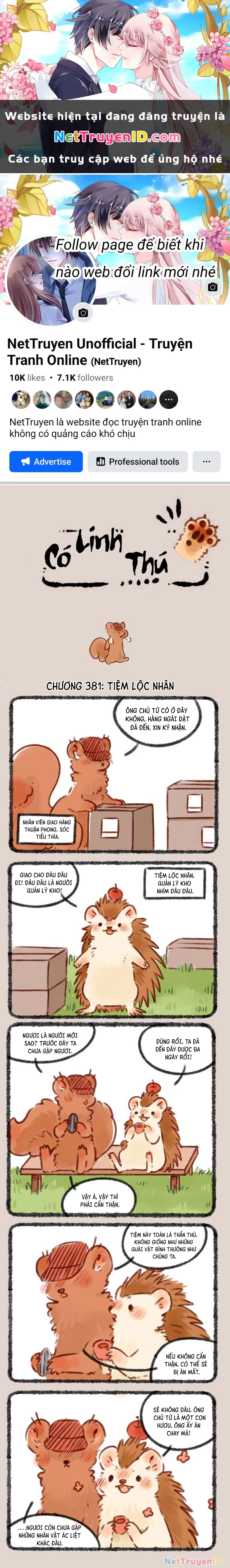 Có Linh Thú Chapter 381 - Trang 2