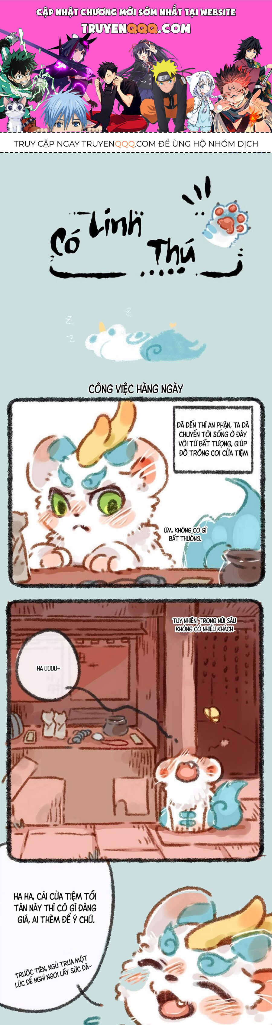 Có Linh Thú Chapter 4 - Trang 2